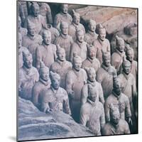 China 10MKm2 Collection - Army of Terracotta Warriors - Shaanxi Province-Philippe Hugonnard-Mounted Photographic Print