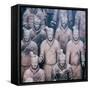 China 10MKm2 Collection - Army of Terracotta Warriors - Shaanxi Province-Philippe Hugonnard-Framed Stretched Canvas