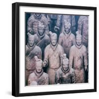 China 10MKm2 Collection - Army of Terracotta Warriors - Shaanxi Province-Philippe Hugonnard-Framed Photographic Print