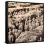 China 10MKm2 Collection - Army of Terracotta Warriors - Shaanxi Province-Philippe Hugonnard-Framed Stretched Canvas