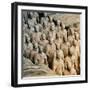 China 10MKm2 Collection - Army of Terracotta Warriors - Shaanxi Province-Philippe Hugonnard-Framed Photographic Print