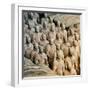 China 10MKm2 Collection - Army of Terracotta Warriors - Shaanxi Province-Philippe Hugonnard-Framed Photographic Print