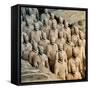 China 10MKm2 Collection - Army of Terracotta Warriors - Shaanxi Province-Philippe Hugonnard-Framed Stretched Canvas