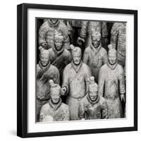 China 10MKm2 Collection - Army of Terracotta Warriors - Shaanxi Province-Philippe Hugonnard-Framed Photographic Print