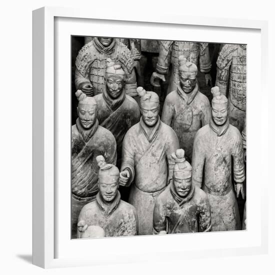 China 10MKm2 Collection - Army of Terracotta Warriors - Shaanxi Province-Philippe Hugonnard-Framed Photographic Print