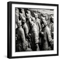 China 10MKm2 Collection - Army of Terracotta Warriors - Shaanxi Province-Philippe Hugonnard-Framed Photographic Print