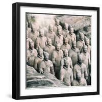 China 10MKm2 Collection - Army of Terracotta Warriors - Shaanxi Province-Philippe Hugonnard-Framed Photographic Print