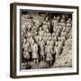 China 10MKm2 Collection - Army of Terracotta Warriors - Shaanxi Province-Philippe Hugonnard-Framed Photographic Print