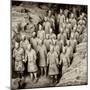 China 10MKm2 Collection - Army of Terracotta Warriors - Shaanxi Province-Philippe Hugonnard-Mounted Photographic Print