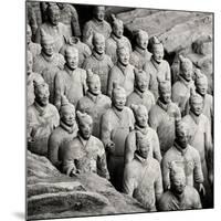 China 10MKm2 Collection - Army of Terracotta Warriors - Shaanxi Province-Philippe Hugonnard-Mounted Photographic Print