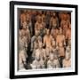 China 10MKm2 Collection - Army of Terracotta Warriors - Shaanxi Province-Philippe Hugonnard-Framed Photographic Print