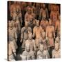 China 10MKm2 Collection - Army of Terracotta Warriors - Shaanxi Province-Philippe Hugonnard-Stretched Canvas