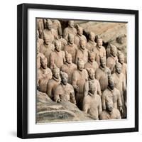 China 10MKm2 Collection - Army of Terracotta Warriors - Shaanxi Province-Philippe Hugonnard-Framed Photographic Print