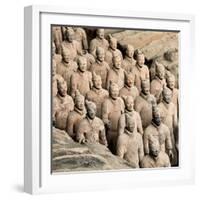 China 10MKm2 Collection - Army of Terracotta Warriors - Shaanxi Province-Philippe Hugonnard-Framed Photographic Print