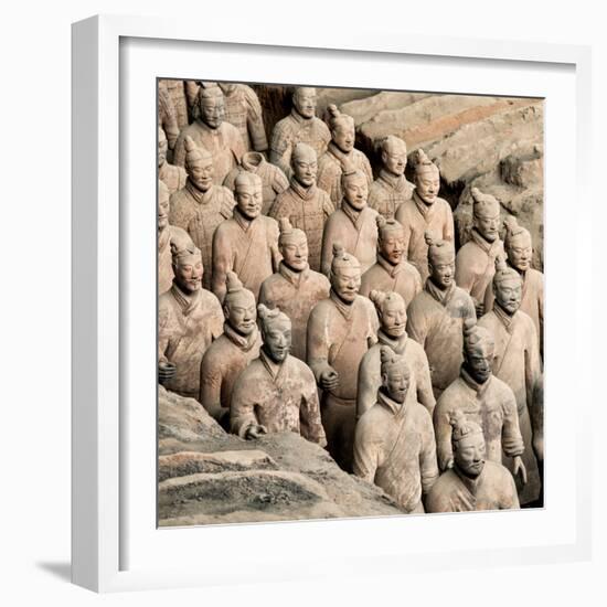 China 10MKm2 Collection - Army of Terracotta Warriors - Shaanxi Province-Philippe Hugonnard-Framed Photographic Print