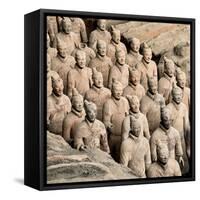 China 10MKm2 Collection - Army of Terracotta Warriors - Shaanxi Province-Philippe Hugonnard-Framed Stretched Canvas