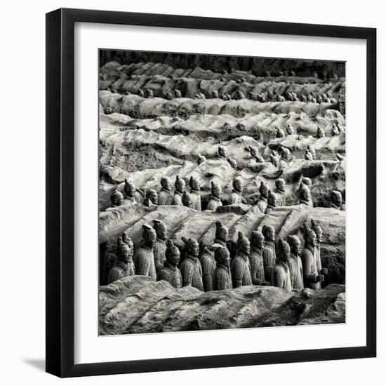 China 10MKm2 Collection - Army of Terracotta Warriors - Shaanxi Province-Philippe Hugonnard-Framed Photographic Print