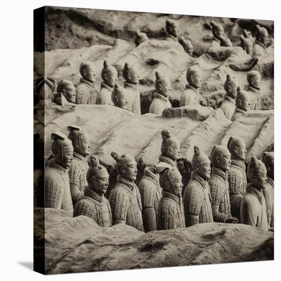 China 10MKm2 Collection - Army of Terracotta Warriors - Shaanxi Province-Philippe Hugonnard-Stretched Canvas