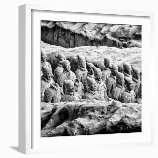 China 10MKm2 Collection - Army of Terracotta Warriors - Shaanxi Province-Philippe Hugonnard-Framed Photographic Print