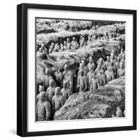 China 10MKm2 Collection - Army of Terracotta Warriors - Shaanxi Province-Philippe Hugonnard-Framed Premium Photographic Print