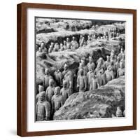 China 10MKm2 Collection - Army of Terracotta Warriors - Shaanxi Province-Philippe Hugonnard-Framed Photographic Print