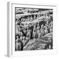 China 10MKm2 Collection - Army of Terracotta Warriors - Shaanxi Province-Philippe Hugonnard-Framed Photographic Print