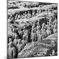 China 10MKm2 Collection - Army of Terracotta Warriors - Shaanxi Province-Philippe Hugonnard-Mounted Photographic Print