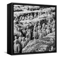 China 10MKm2 Collection - Army of Terracotta Warriors - Shaanxi Province-Philippe Hugonnard-Framed Stretched Canvas