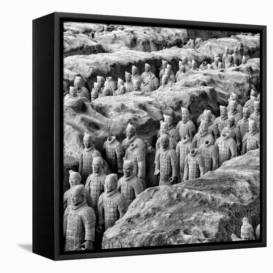 China 10MKm2 Collection - Army of Terracotta Warriors - Shaanxi Province-Philippe Hugonnard-Framed Stretched Canvas