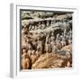 China 10MKm2 Collection - Army of Terracotta Warriors - Shaanxi Province-Philippe Hugonnard-Framed Photographic Print