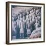 China 10MKm2 Collection - Army of Terracotta Warriors - Shaanxi Province-Philippe Hugonnard-Framed Photographic Print