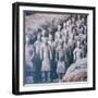 China 10MKm2 Collection - Army of Terracotta Warriors - Shaanxi Province-Philippe Hugonnard-Framed Photographic Print