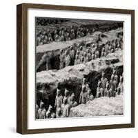 China 10MKm2 Collection - Army of Terracotta Warriors - Shaanxi Province-Philippe Hugonnard-Framed Photographic Print