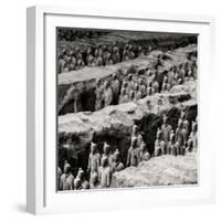 China 10MKm2 Collection - Army of Terracotta Warriors - Shaanxi Province-Philippe Hugonnard-Framed Photographic Print