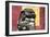 China 10MKm2 Collection - Asian Sculpture of a Stone Lion-Philippe Hugonnard-Framed Photographic Print