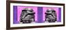 China 10MKm2 Collection - Asian Sculpture with two Lions-Philippe Hugonnard-Framed Photographic Print