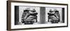 China 10MKm2 Collection - Asian Sculpture with two Lions-Philippe Hugonnard-Framed Photographic Print