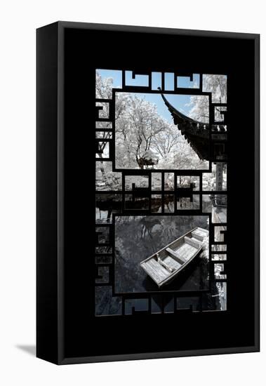 China 10MKm2 Collection - Asian Window - Another Look Series - Boat Trip-Philippe Hugonnard-Framed Stretched Canvas