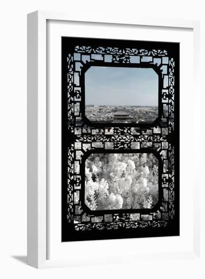 China 10MKm2 Collection - Asian Window - Another Look Series - Forbidden City-Philippe Hugonnard-Framed Photographic Print