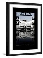 China 10MKm2 Collection - Asian Window - Another Look Series - Forbidden City-Philippe Hugonnard-Framed Photographic Print