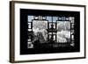 China 10MKm2 Collection - Asian Window - Another Look Series - Temple Lake-Philippe Hugonnard-Framed Photographic Print