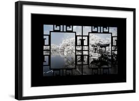 China 10MKm2 Collection - Asian Window - Another Look Series - White Dream-Philippe Hugonnard-Framed Photographic Print