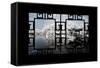 China 10MKm2 Collection - Asian Window - Another Look Series - White Dream-Philippe Hugonnard-Framed Stretched Canvas