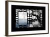 China 10MKm2 Collection - Asian Window - Another Look Series - White Lake-Philippe Hugonnard-Framed Photographic Print