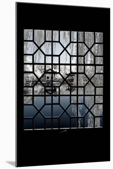 China 10MKm2 Collection - Asian Window - Another Look Series - White Reflections-Philippe Hugonnard-Mounted Photographic Print