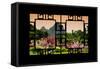 China 10MKm2 Collection - Asian Window - Beautiful Asian Garden-Philippe Hugonnard-Framed Stretched Canvas