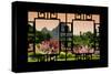 China 10MKm2 Collection - Asian Window - Beautiful Asian Garden-Philippe Hugonnard-Stretched Canvas