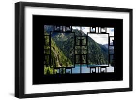 China 10MKm2 Collection - Asian Window - Beautiful Lake in the Jiuzhaigou National Park-Philippe Hugonnard-Framed Photographic Print