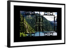 China 10MKm2 Collection - Asian Window - Beautiful Lake in the Jiuzhaigou National Park-Philippe Hugonnard-Framed Photographic Print