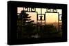 China 10MKm2 Collection - Asian Window - Beihai Park at Sunset - Beijing-Philippe Hugonnard-Stretched Canvas